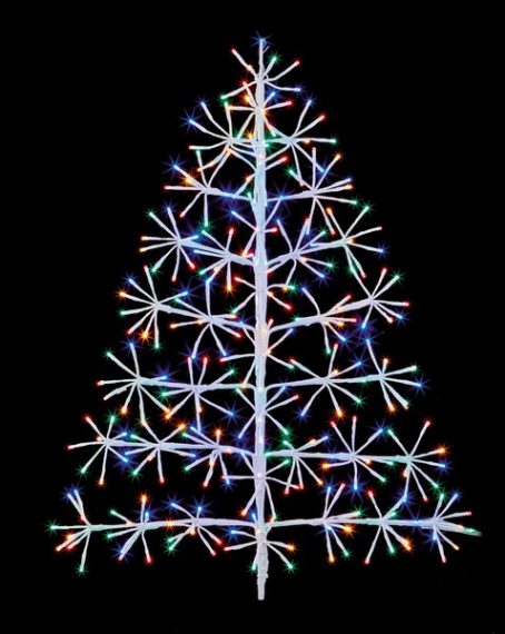 Premier - LED Starburst Tree Multi Coloured 60cm