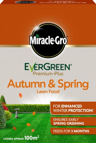 Miracle-Gro – EvergreenAutumn & Spring Lawn Food 100SQM