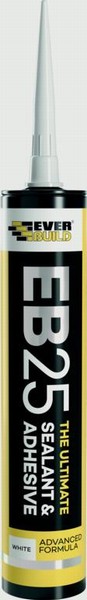 EB25 SEALANT/ADHESIVE WHITE 300ML EVERBUILD n/r