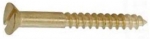 12×2.1/2″ BRASS CSK W/S