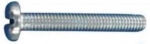 (x4) M8X20 STEEL PAN MACHINE SCREWS