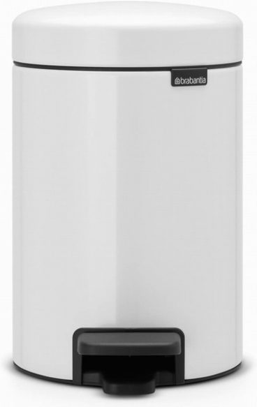 Brabantia NewIcon Pedal Bin 3L – White