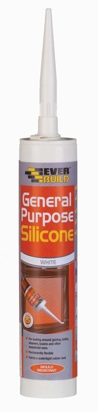 SEALANT SILICONE G/P BLACK C3 EVERBUILD