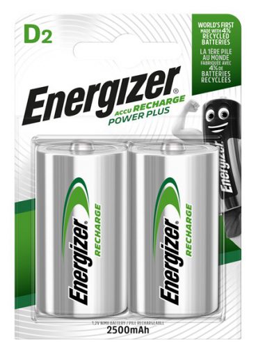 Energizer – D Rechargable Battery – 2 Pack