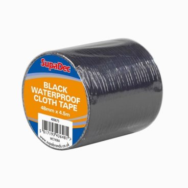 TAPE W/PROOF CARPET BLACK 48MM X 4.5M