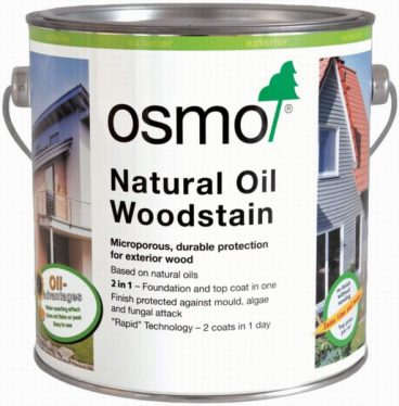 OSMO NATURAL OIL WOODSTAIN EBONY 712 750ML