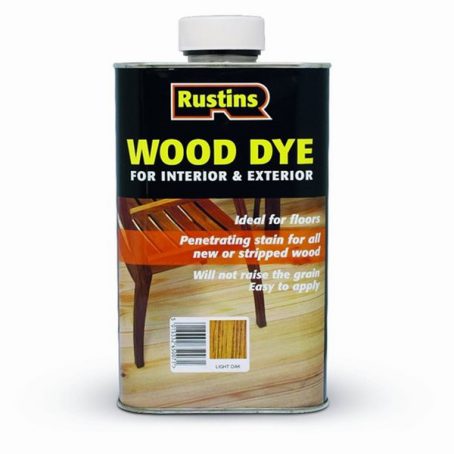 Rustins - Spirit Wood Dye - Light Oak - 250ml