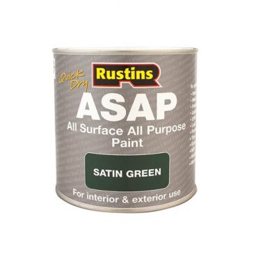 RUSTINS ASAP QD PAINT SATIN GREEN*