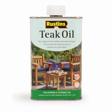 mica05/25 RUSTINS TEAK OIL 500ML