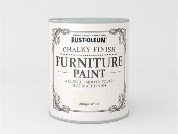 RUST-OLEUM CHALKY FINISH ANTIQUE WHITE 750ML