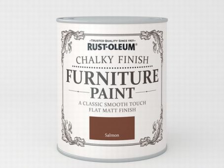 RUST-OLEUM CHALKY FINISH SALMON 750ML