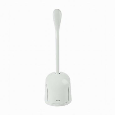 GOOD GRIPS TOILET BRUSH SET COMPACT WHITE