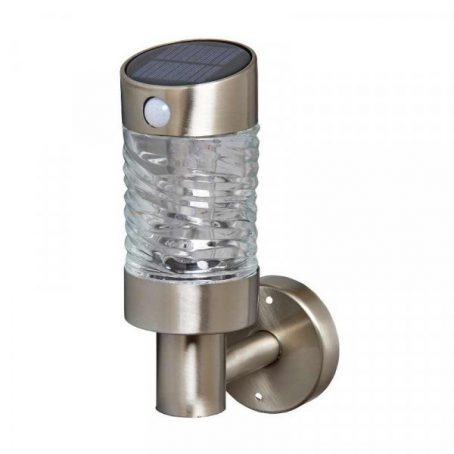 SOLAR LED WALL LIGHT WAVE S/S PIR (2022) - Image 2