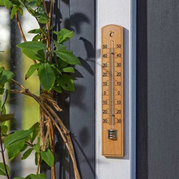 THERMOMETER WALL WOOD