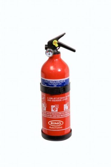 FIRE EXTINGUISHER DRYPOWDER ABC WITH GUAGE 1KG  RING RCT1750