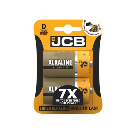 JCB - D/LR20 Battery - 2 Pack