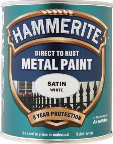 HAMMERITE SATIN WHITE 750ML