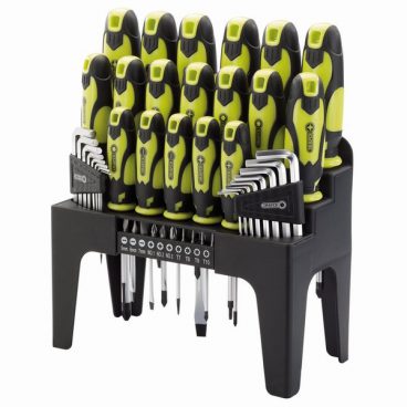 DRAPER YELLOW S/DRIVER BIT SET 44PCE*
