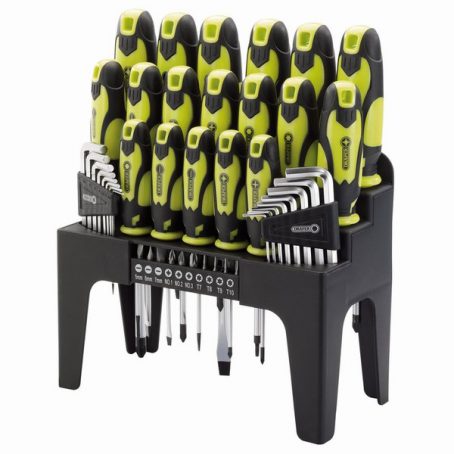 DRAPER YELLOW S/DRIVER BIT SET 44PCE*