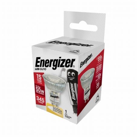 BULB LED GU10 4W (40W) WARM DIMMABLE ENERGIZER