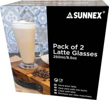 GLASSES LATTE PK2