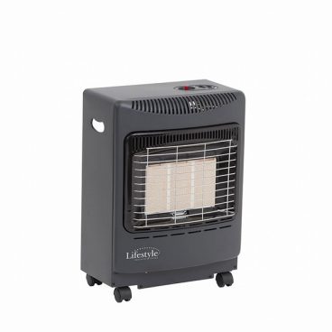 Lifestyle – Radiant Mini Gas Heater 4.2kW – Grey