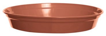 SAUCER 3 TO 4IN PK5 PLASTIC TERRACOTTA