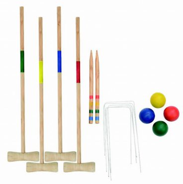 TOYS CROQUET SET PK4