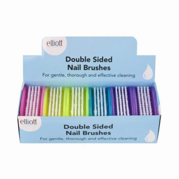 Elliott – Nail Brush Plastic Double Sided