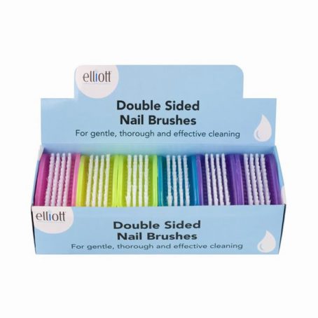 Elliott - Nail Brush Plastic Double Sided