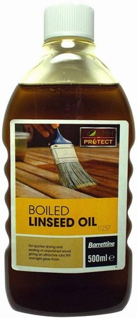 LINSEED OIL BOILED 500ML BARRETTINE