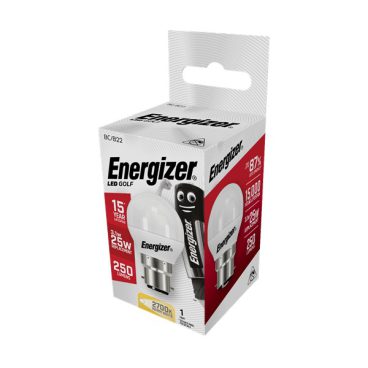 Energizer – Golf Opal Bulb Warm White – 25W BC/B22