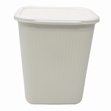 JVL – Laundry Basket White 50L