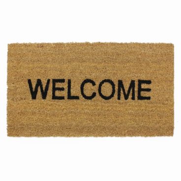 JVL – Coir Doormat Welcome 33.5x40cm