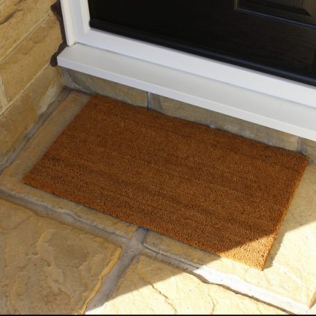 JVL - Coir Doormat PVC Backing Plain 40x70cm - Image 2