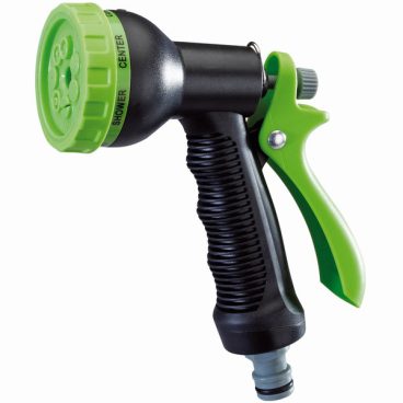 mica05/25 SPRAY GUN 7 PATTERN SOFT GRIP