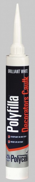 POLYFILLA CAULK TRADE WHITE 290ML