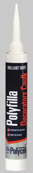 POLYFILLA CAULK TRADE WHITE 290ML