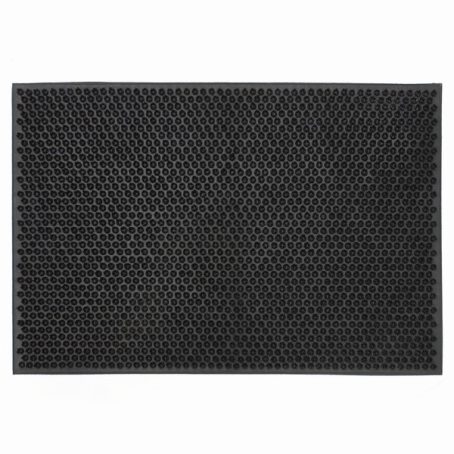JVL - Condor Astro Turf Rubber Black 40x60cm