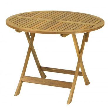 A.MIR MANHATTAN ACACIA TABLE ROUND 1M