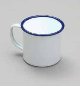 ENAMEL MUG WHITE