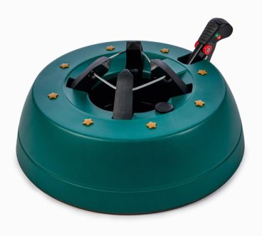 Premier – Plastic Tree Stand Green Lever
