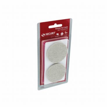 FELT PADS ROUND 50MM PK4