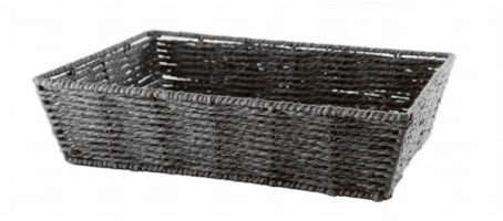 Rope Paper Tray Medium Grey