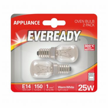 Eveready – Oven Bulb 2Pack – 25W E14