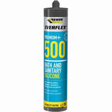 SEALANT SANITARY SILICONE 500 CLEAR
