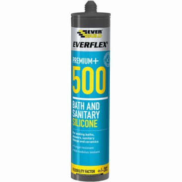 SEALANT SANITARY SILICONE 500 WHITE