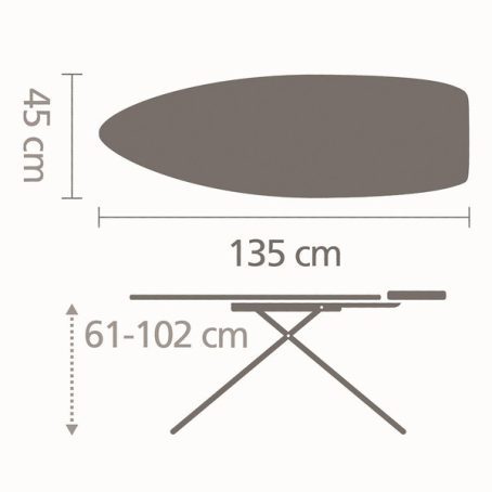 Brabantia - Ironing Board Cover Foamback - Size D - Image 2