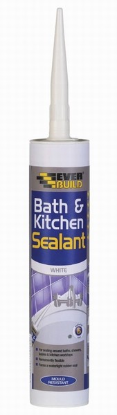 SEALANT BATH & KITCHEN WHITE C3 EVERBUILD