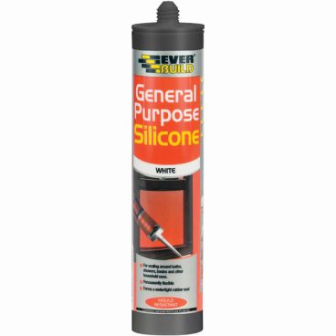 SEALANT SILICONE G/P WHITE C3 EVERBUILD